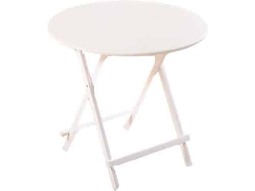 Ronde Klaptafel Hout - Wandtafel Balkon - Ruimte Besparen