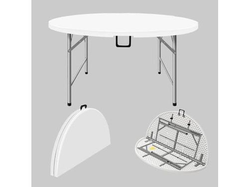 Ronde klaptafel - Opvouwbare tafel - Buitenactiviteiten - Hoge draagkracht