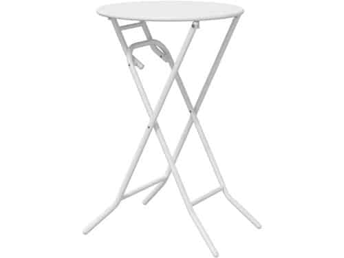 Ronde Klaptafel - Tuinmeubel Bijzettafel - Buiten Zitten - Ruimtebesparend