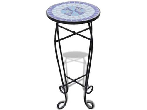 Ronde Mozaïektafel - Bijzettafel voor Balkon of Bistro - 30