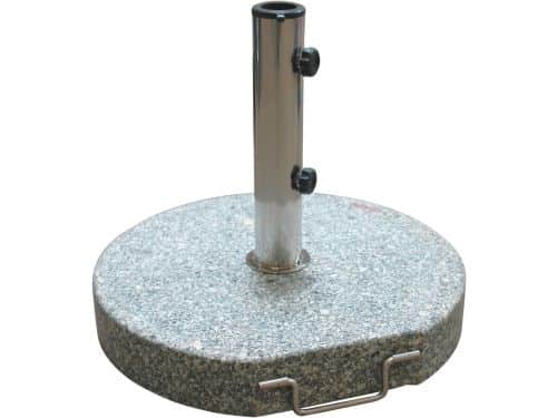 Ronde parasolvoet Ø 45 cm - 30 kg granietgrijs