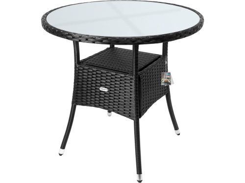 Ronde Tuintafel - Balkontafel Bijzettafel - Buiten Zitten - Verstelbare