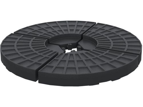 Roossentials basisgewicht voor parasol- Parasolvoet - Parasolbasisgewicht - Ronde parasolvoet