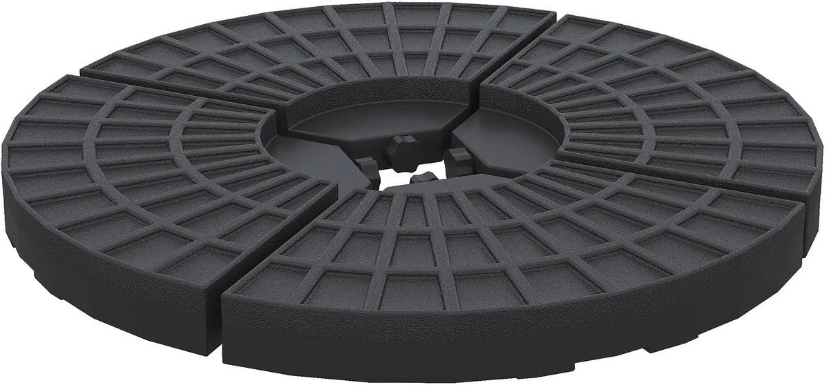 roossentials basisgewicht voor parasol parasolvoet parasolbasisgewicht ronde parasolvoet