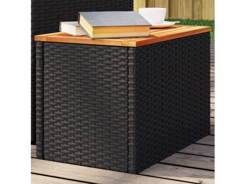Rotan Tuin Bijzettafel - Koffietafel Patio - Buiten Ontspannen