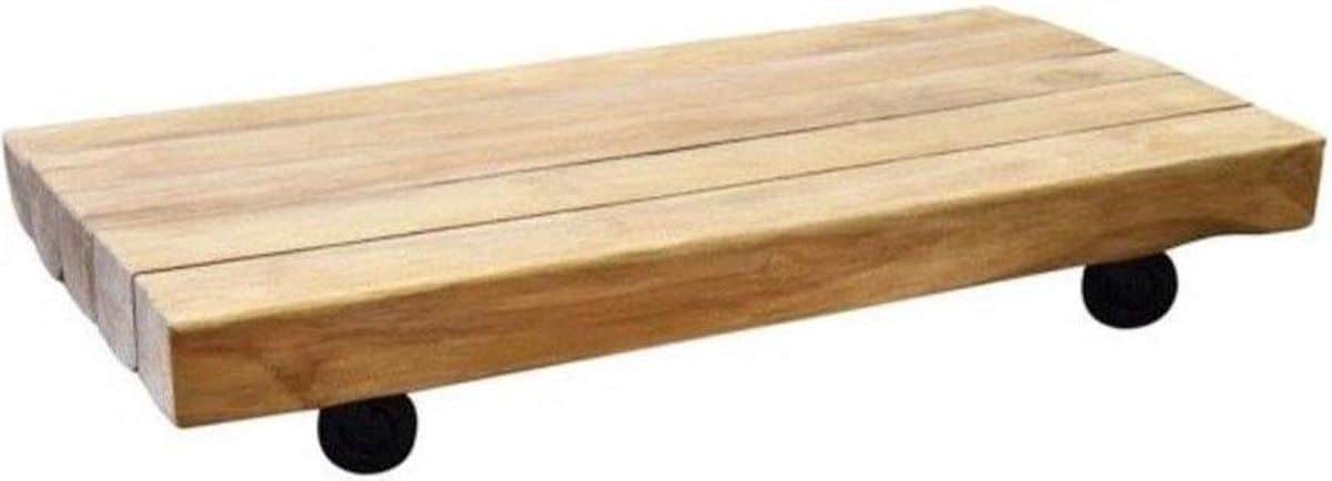 sabuga bielzen lounge tuintafel 150x75xh27 cm verrijdbaar