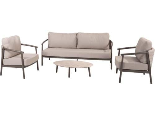 Salute Barolo stoel bank loungeset 4 delig keramiek terre Taste