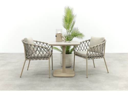 Sara/Emma bistroset (3-dlg) - Latte