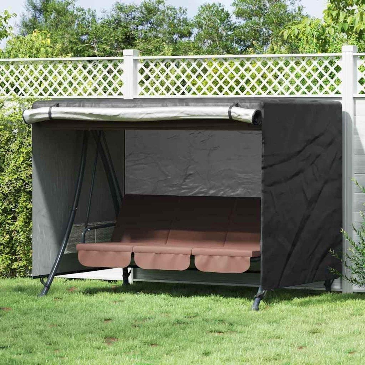schommelbank hoes afdekzeil tuin buiten beschermen waterdicht
