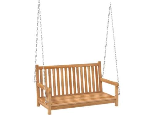 Schommelbank tuinschommel hangschommel schommelbank tuinbank schommel tuinmeubelen bank massief hout