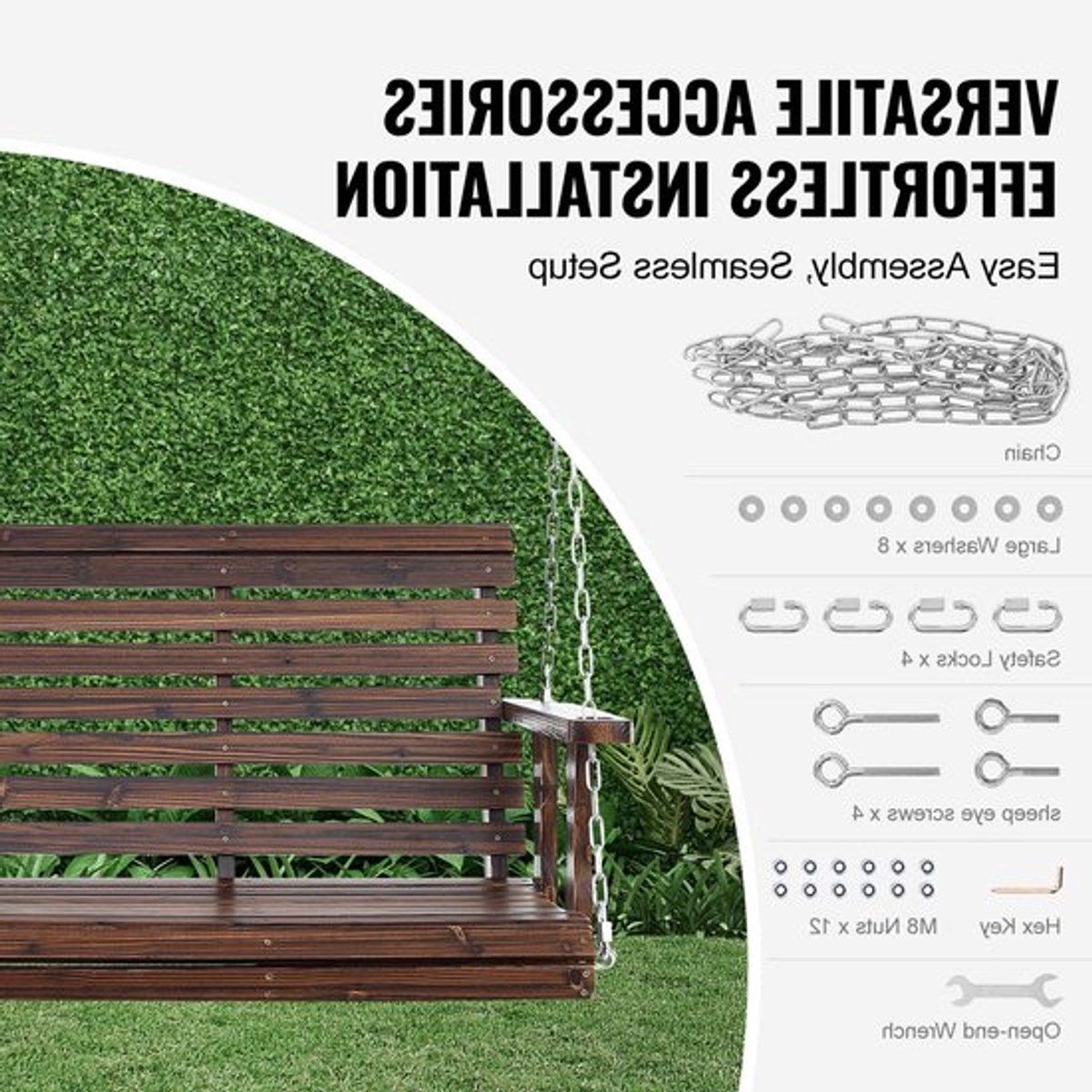 schommelbank tuinschommel tuinbank tuinmeubel hangbank
