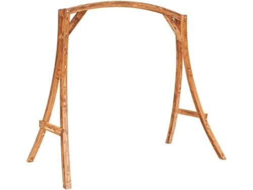 Schommelframe Massief Hout Gebogen Voor Schommelbanken en -stoelen