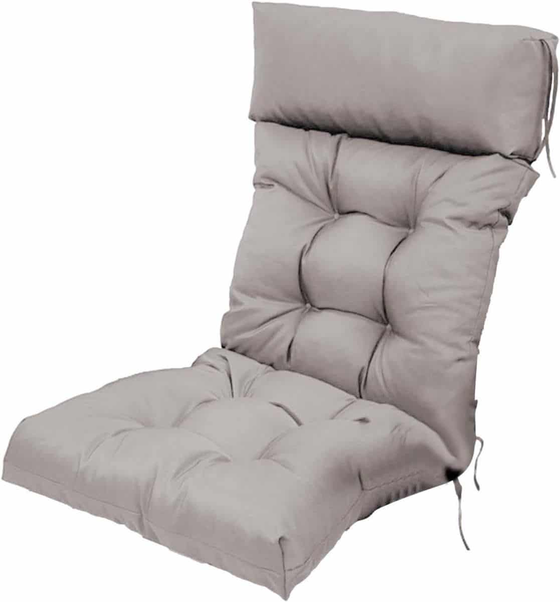 schommelstoelkussen terraskussen lounger buiten zitten uv bestendig polyester