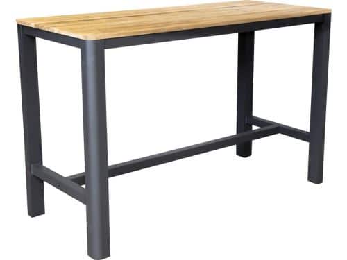 Sens-Line - Chicago Tuin Bartafel - aluminium en teak
