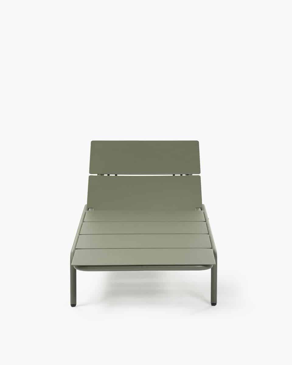 serax vincent van duysen august ligbed 205x79x25cm groen