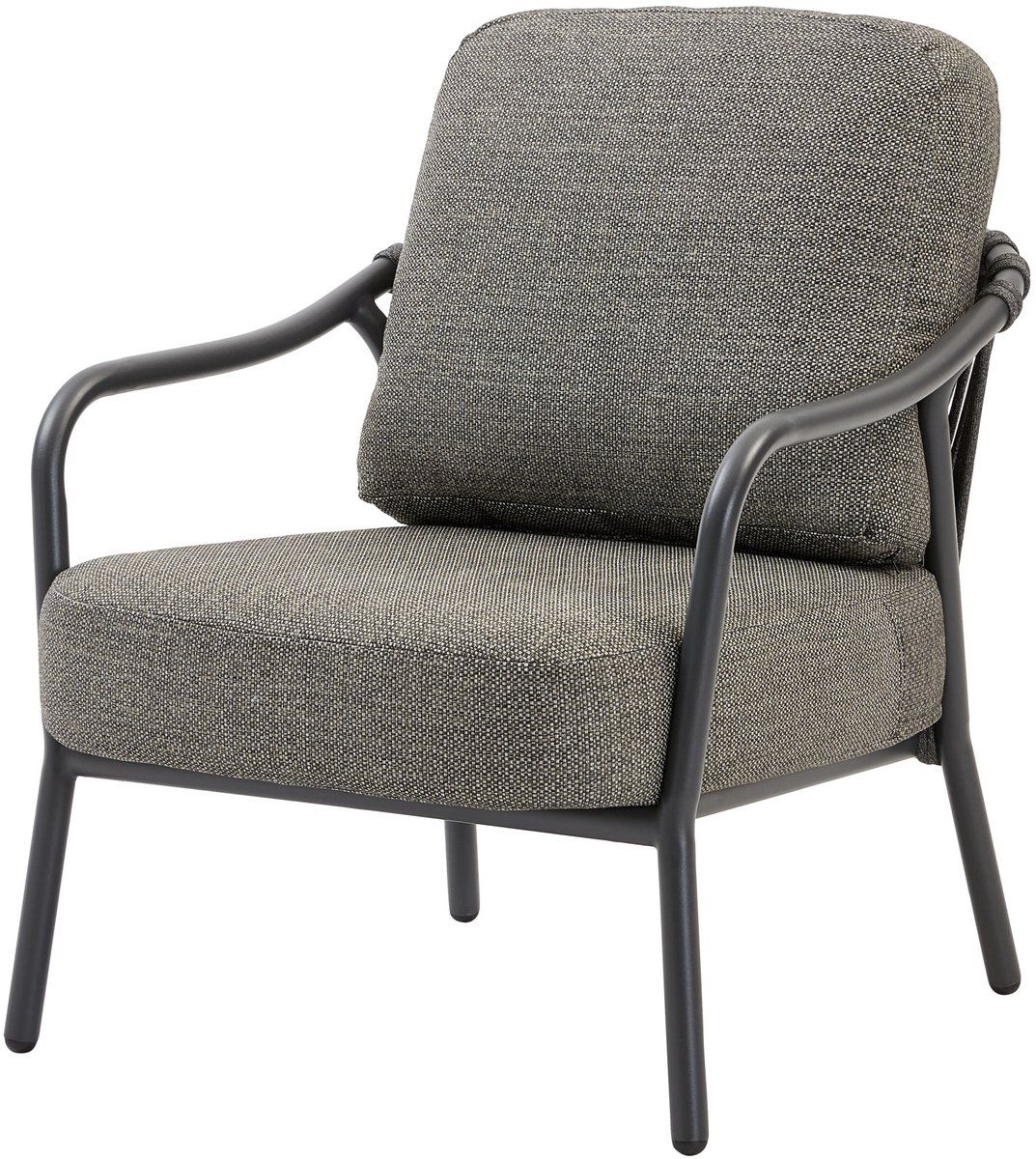 serenno lounge tuinstoel aluminium antraciet
