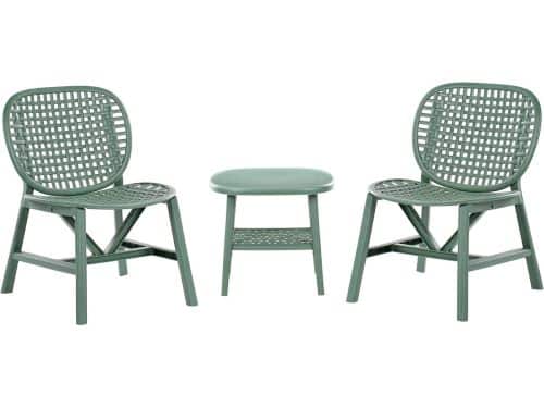 SICELLE - Bistroset - Groen - Polypropyleen