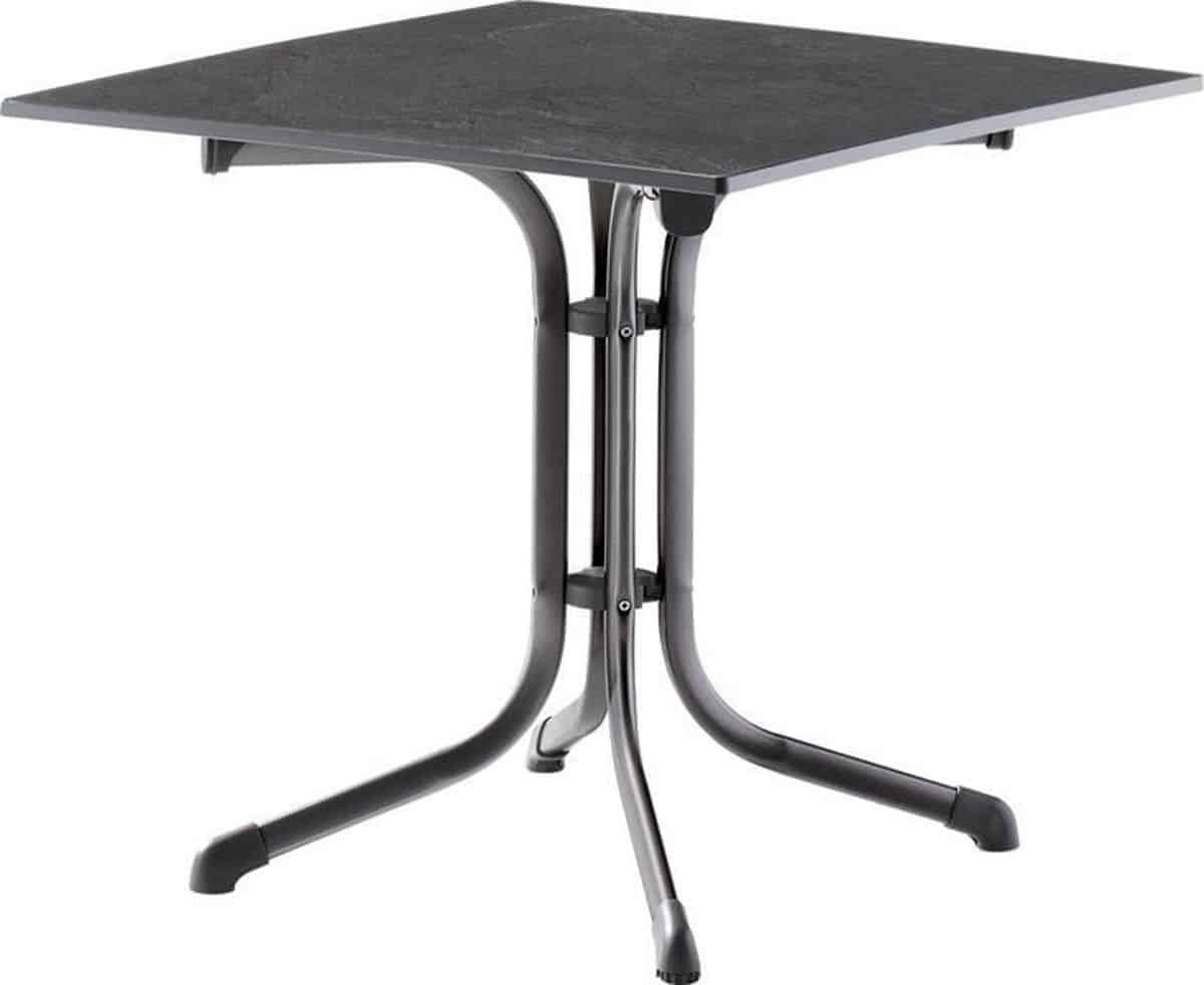 sieger boulevard klaptafel 80×80 cm.