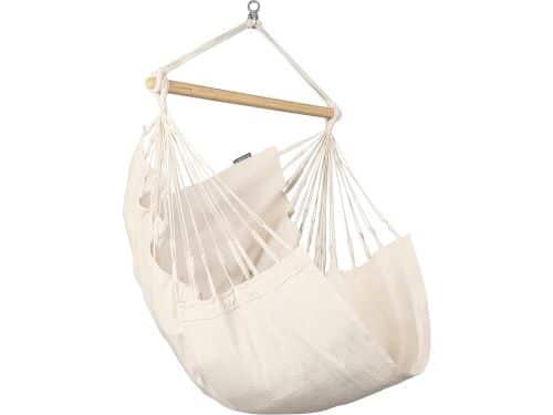 SIESTA Habana Latte, hangstoel, basic-size, van biologisch katoen