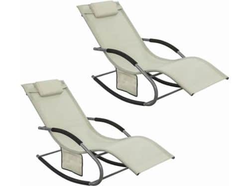 Simple Trade - Tuinstoel met tas - Ligbed set van