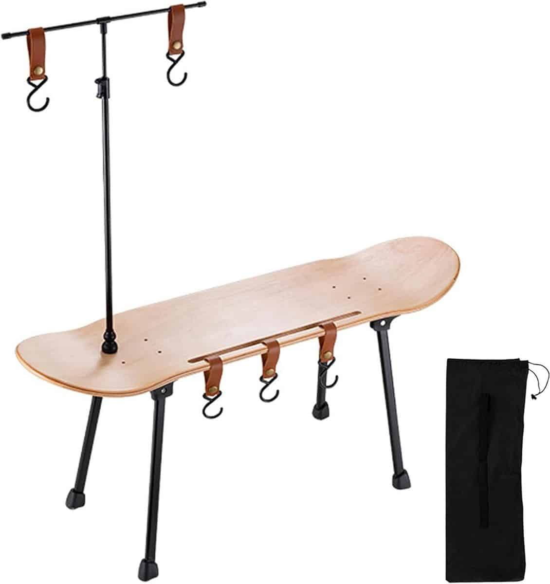 skateboardtafel klaptafel outdoor kamperen en bbq draagbaar
