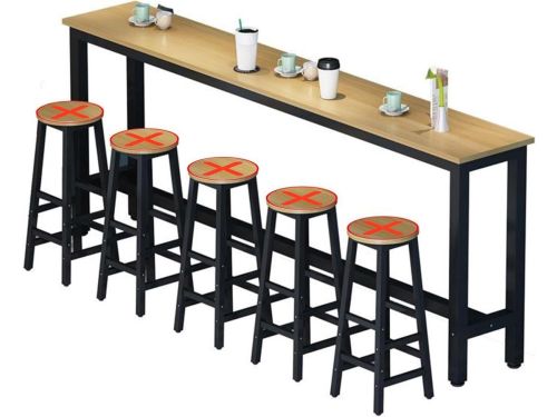 Smalle Bartafel - Hoge Keukentafel - Snelle Hapjes - Ruimtebesparend