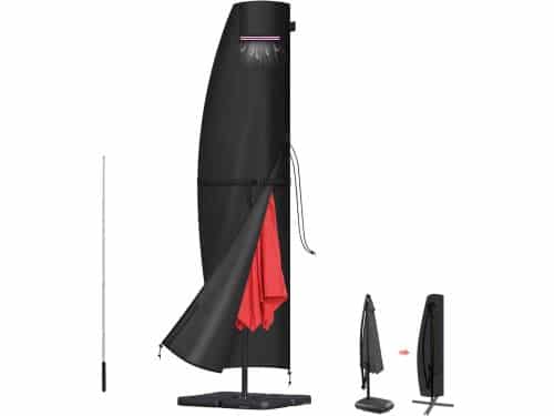SnelShoppen - Beschermhoes voor Parasol tot Ø 300 cm