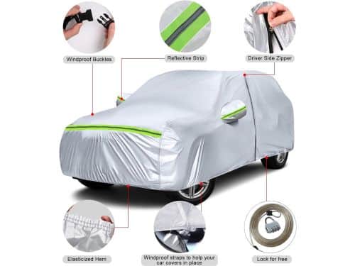 SnelShoppen - Car Cover, Outdoor, Waterdicht, Geschikt voor Porsche Cayenne