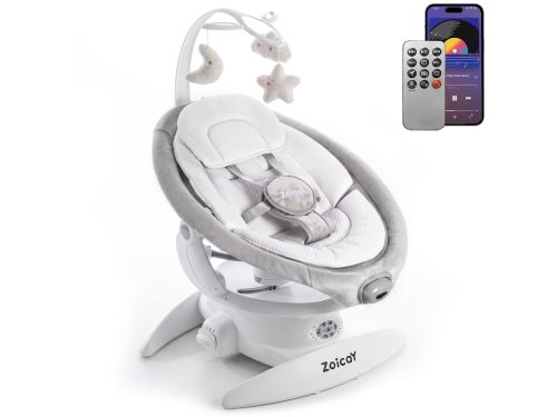SnelShoppen - Elektrische babywip 3-in-1 met 9 trillingsmodi, afstandsbediening
