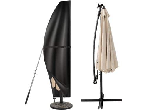 SnelShoppen - Parasol Beschermhoes 2 tot 3 M - Waterdichte
