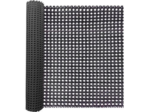 SnelShoppen - Rotan Roll 20 Inch x 6.6 Voet Zwart