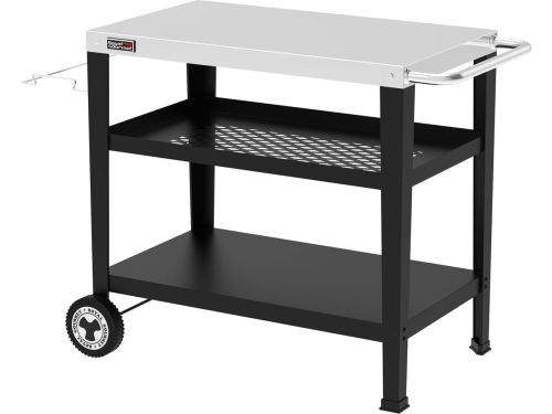 SnelShoppen - Royal Gourmet Serveerwagen 3-etages Roestvrij Staal - Keukenwagen