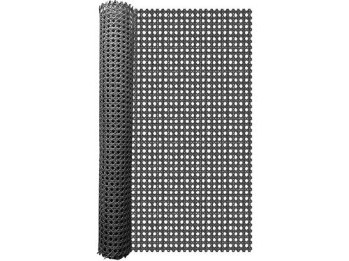 SnelShoppen - Zwarte Rotan Roll 24 Inch x 3.3 Voeten