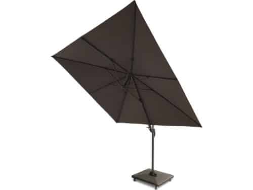 Solus | Zweefparasol | Grijs | 300 x 300 cm