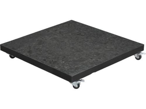 Special Hawaii granieten parasolvoet- 90kg-royal antraciet-verrijdbaar