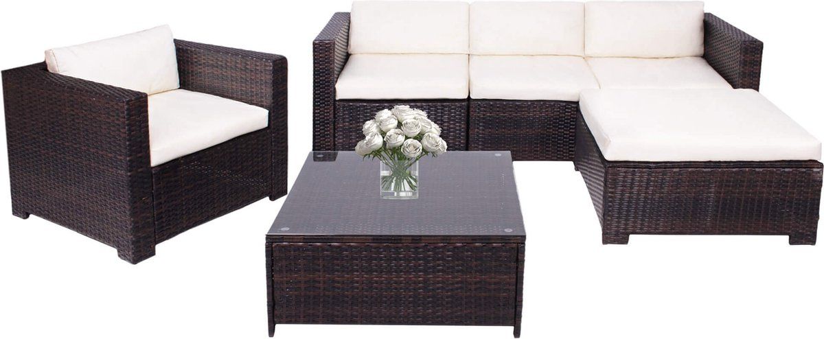 springos tuinset 4 delig stoelen bank