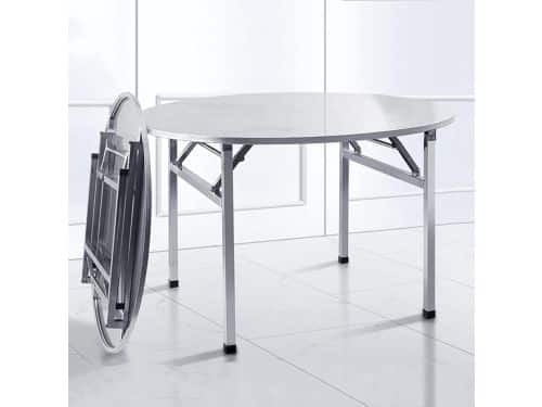 Stalen Klaptafel - Ronde Tafel - Veelzijdig Gebruik - Sterk