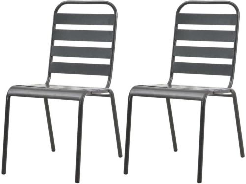 Stapelbare Stoelen - Buitenstoelen Tuinstoelen - Terras Dineren - Roestvrij