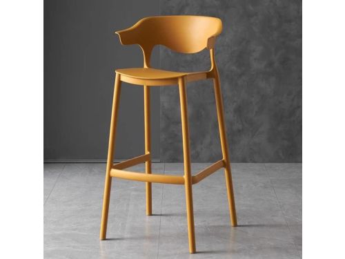 Stapelbare Stoelen - Keukenstoelen met Rugleuning - Comfortabel Zitten