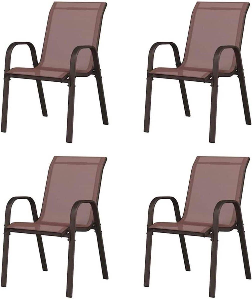 stapelbare tuinstoelen buitenstoelen balkon buiten zitten ruimtebesparend