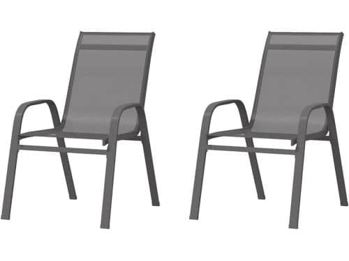 Stapelbare tuinstoelen - Buitenstoelen - Buiten dineren - Ruimtebesparend stapelbaar