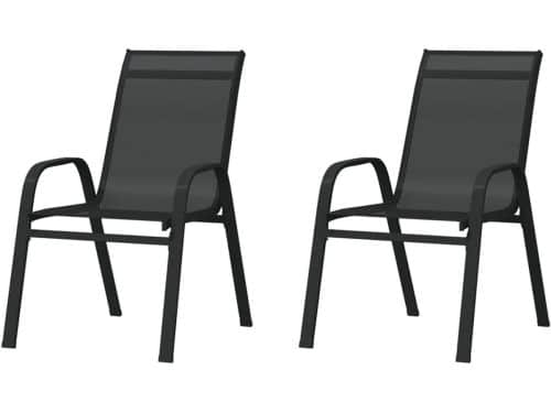 Stapelbare Tuinstoelen - Buitenstoelen Eettafel - Buiten Dineren Ontspannen