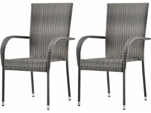 Stapelbare tuinstoelen - Buitenstoelen - Terras Dineren - Waterafstotend rotan