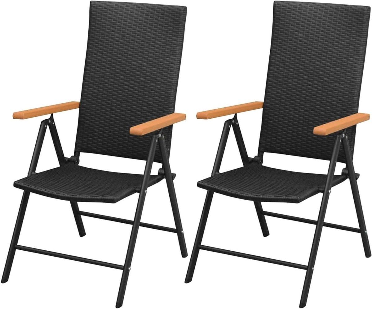 stapelbare tuinstoelen klapstoelen terras genieten van buiten