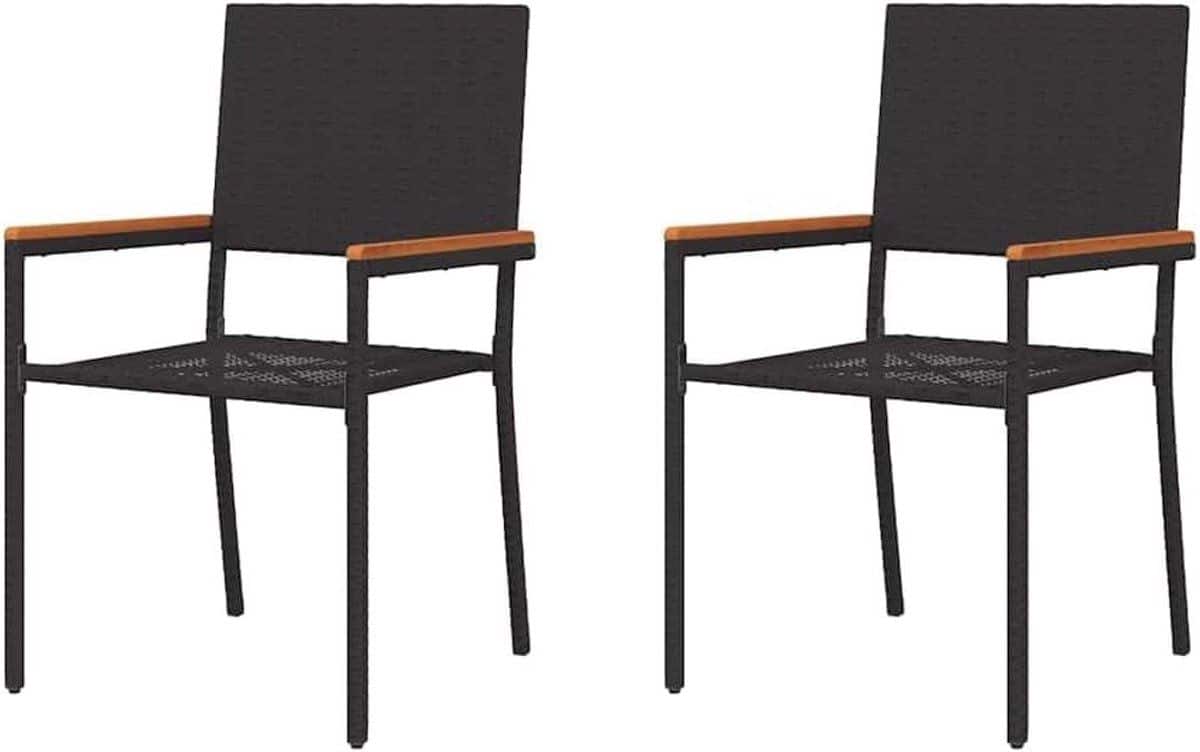 stapelbare tuinstoelen terrasstoelen buiten ruimtebesparend opbergen stabiel