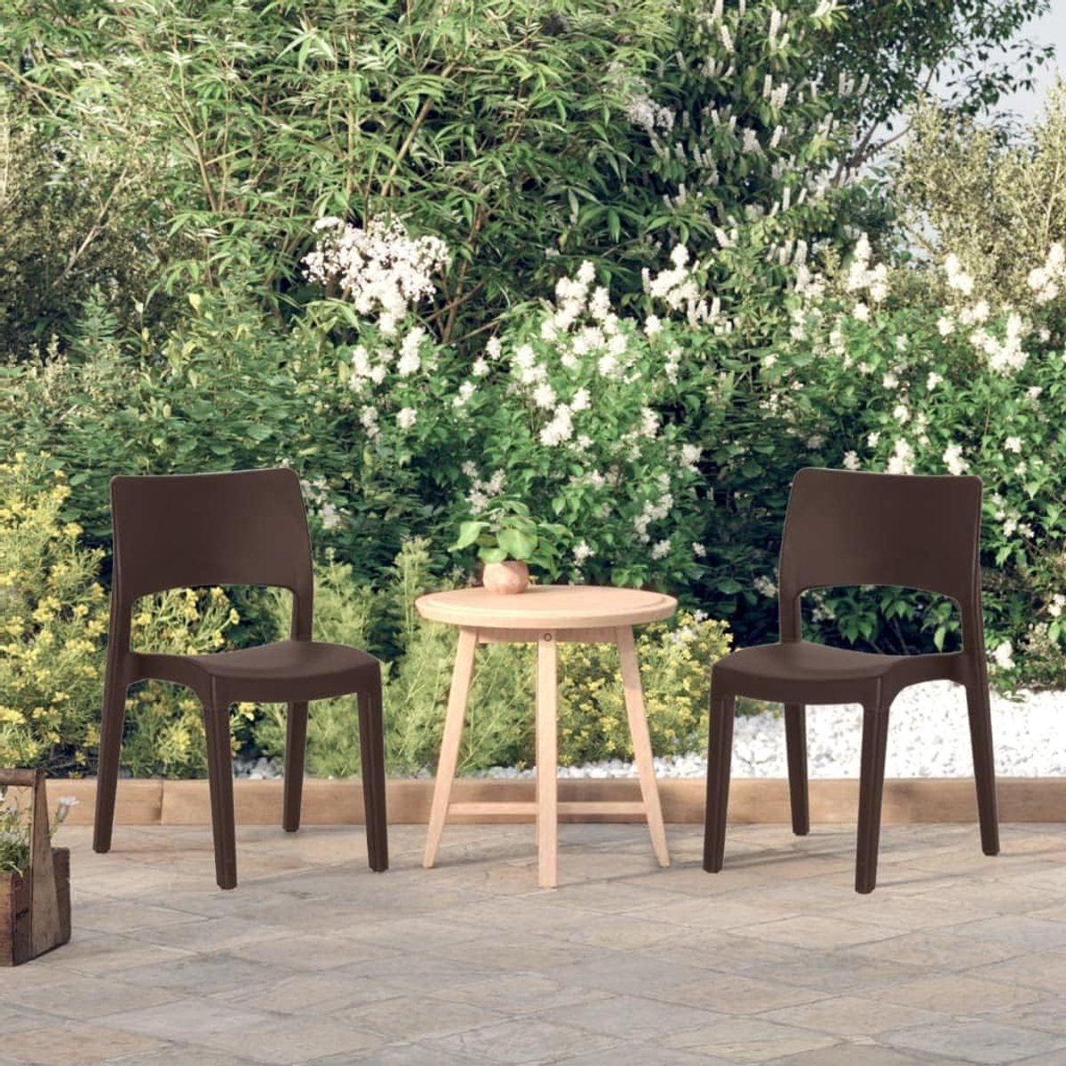 stapelbare tuinstoelen terrasstoelen modern buiten zitten weerbestendig