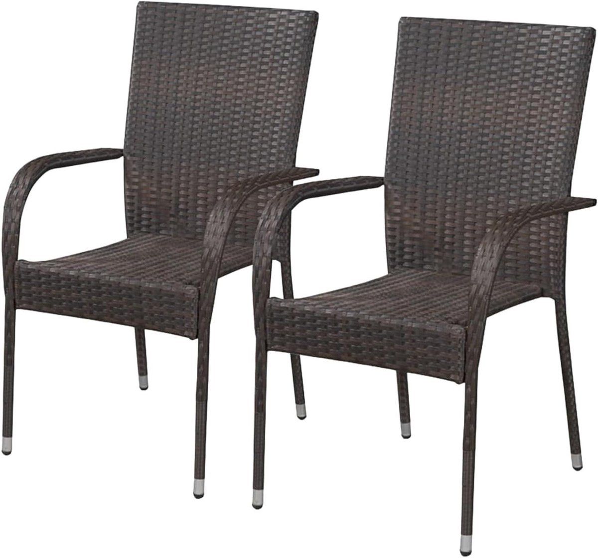 stapelbare tuinstoelen tuinstoel polyratten buiten zitten waterafstotend