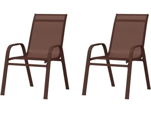 Stapelstoelen Tuin - Outdoorstoelen Bistrostoelen - Buiten Dineren Ontspannen
