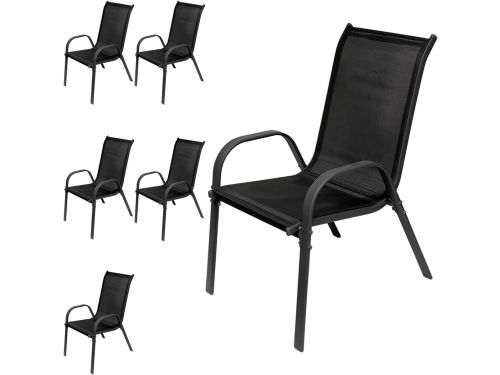Stapelstoelen Tuinstoelen - Balkonstoelen Terrasstoelen - Buiten Zitten - Ruimtebesparend