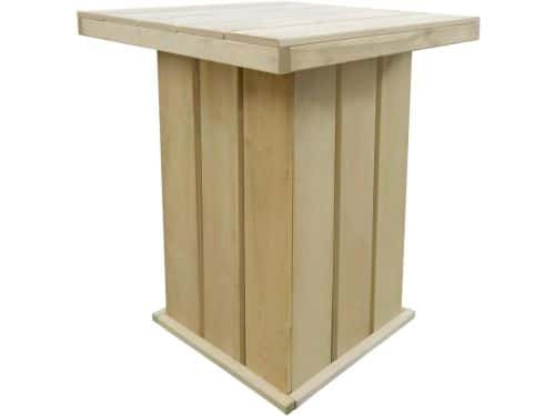 Statafel Grenenhout - Houten Bartafel - Buiten Borrelen - Groen